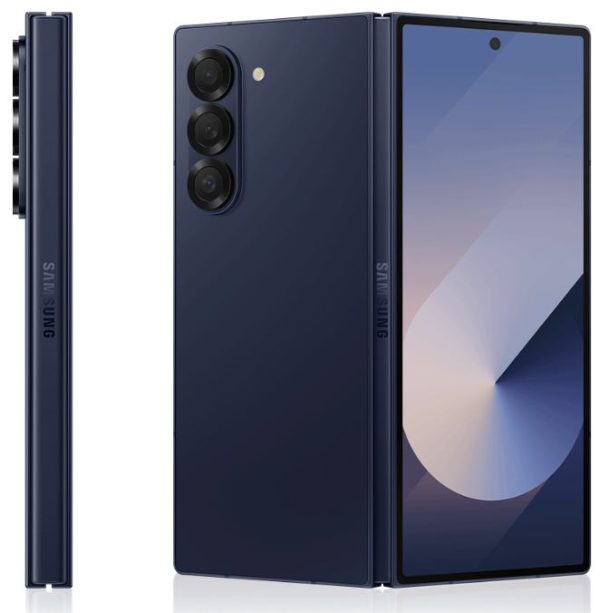Samsung Galaxy Z Fold6 (256GB) (Silver Shadow, Navy) - Image 2