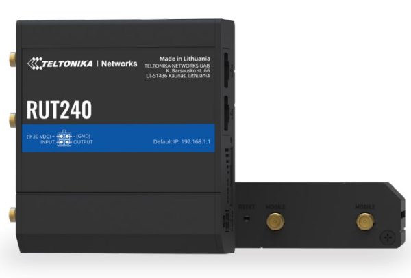 Teltonika RUT240 AF 4G/LTE Industrial Cellular Router for US Carriers
