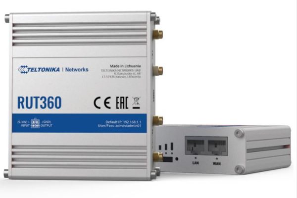 Teltonika RUT360 LTE Industrial Cellular Router